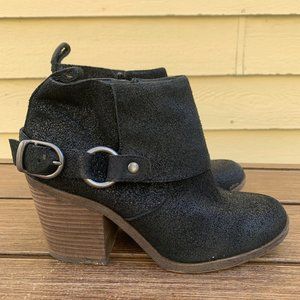 Black Lucky Brand Booties - Size 7
